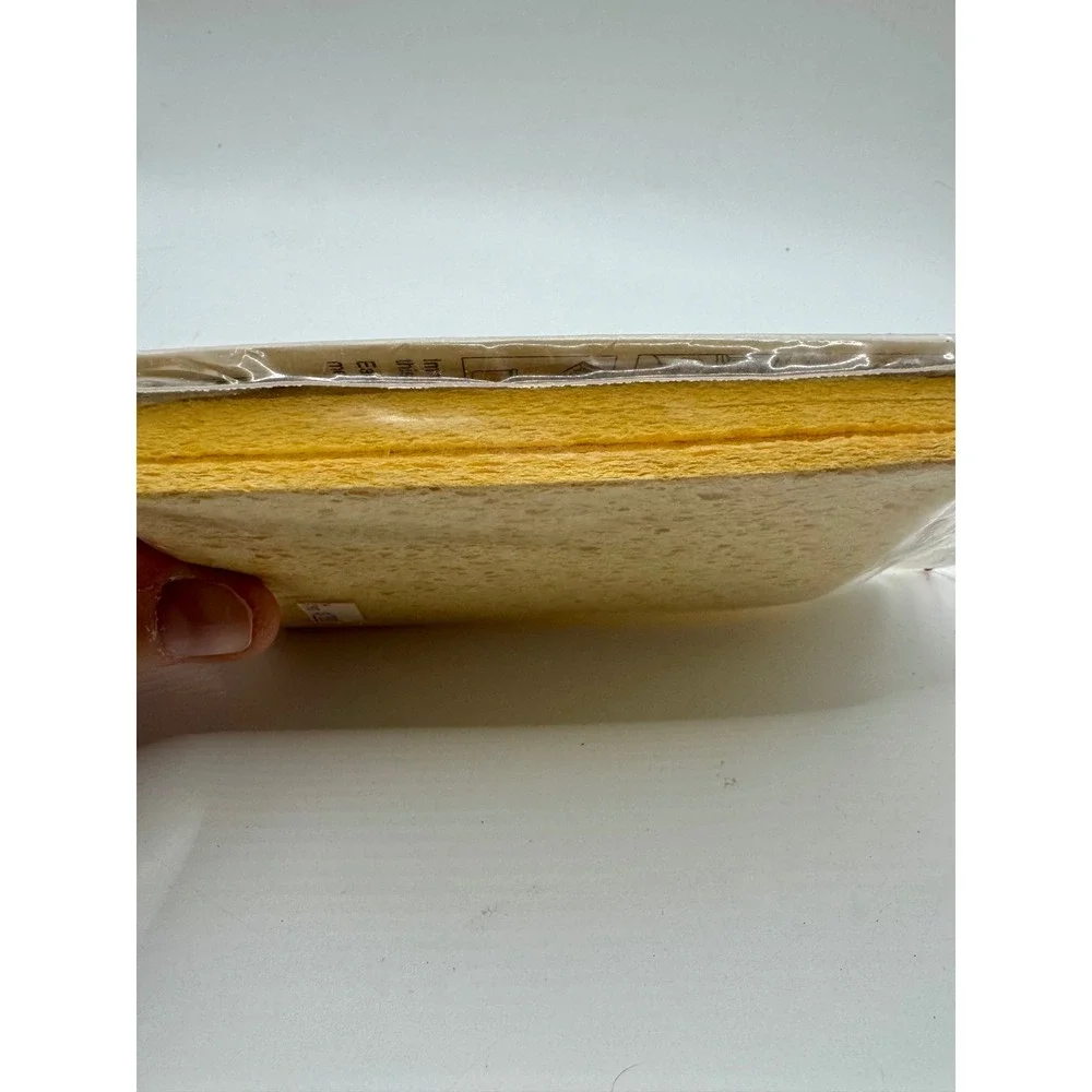 Miracle Sponges‎ Compressed Cellulose Arts & Crafts 5 Pack Yellow Expandable